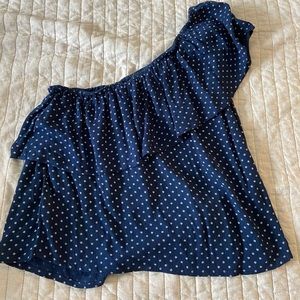 One shoulder tank top